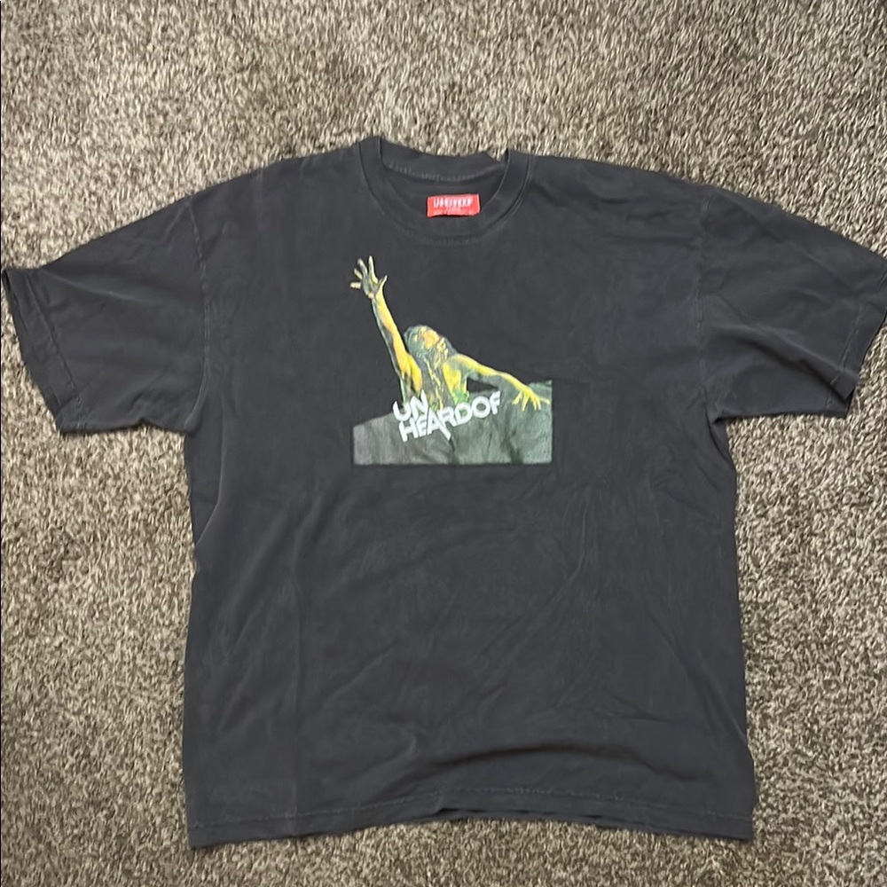 Unheardof faded black zombie tee